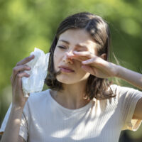 Seasonal allergies in Rayville can lead to sneezing and sinus pressure.